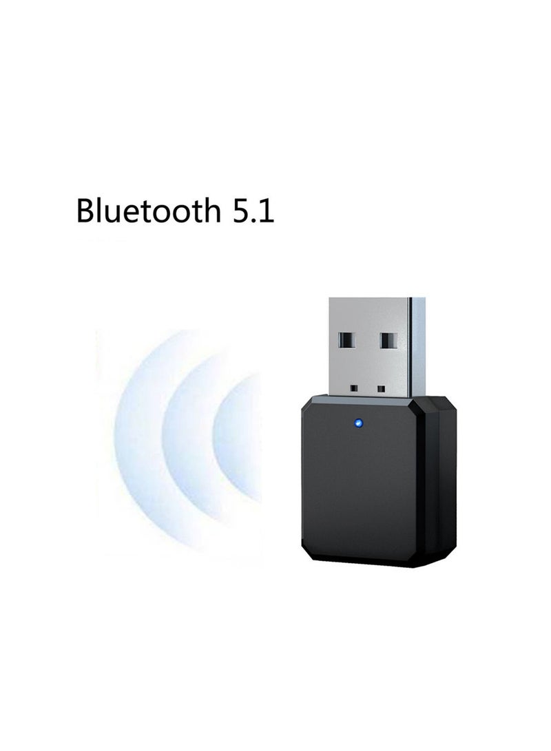 USB Audio Receiver Portable Lightweight Not Need To Use 3.5mm Cable 10m/32.8ft Bluetooth USB Transmitter with 3.5mm AUX Cable for KN318 - Image 2
