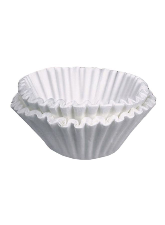 NIBEMINENT 500-Piece Paper Coffee Filter White 5x2cm - Image 1