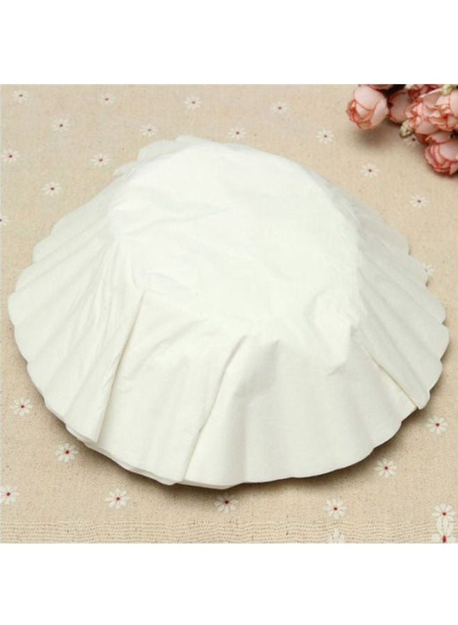 NIBEMINENT 500-Piece Paper Coffee Filter White 5x2cm - Image 4