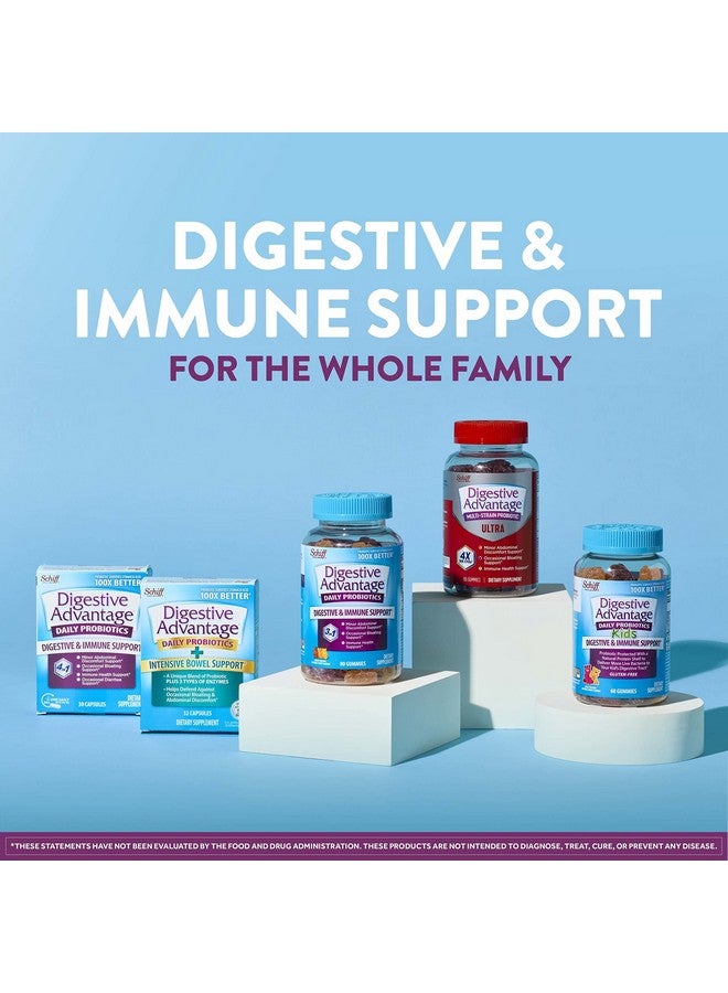 Digestive Advantage IBS Probiotics For Digestive Health & Intensive Bowel Support, Probiotics For Women & Men with Digestive Enzymes, Support for Occasional Bloating & Gut Health, 32ct Capsules - Image 5