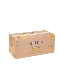 Kit & Kin Kit & Kin Eco Friendly Baby Diaper | Diaper Pants Size 5-120 Pcs | Hypoallergenic Flash Dry Disposable Diapers | Superior up to 12 Hour Leak Protection  - Image 3