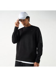Kappa Kappa Solid Crew Neck Sweatshirt with Long Sleeves  - Image 1
