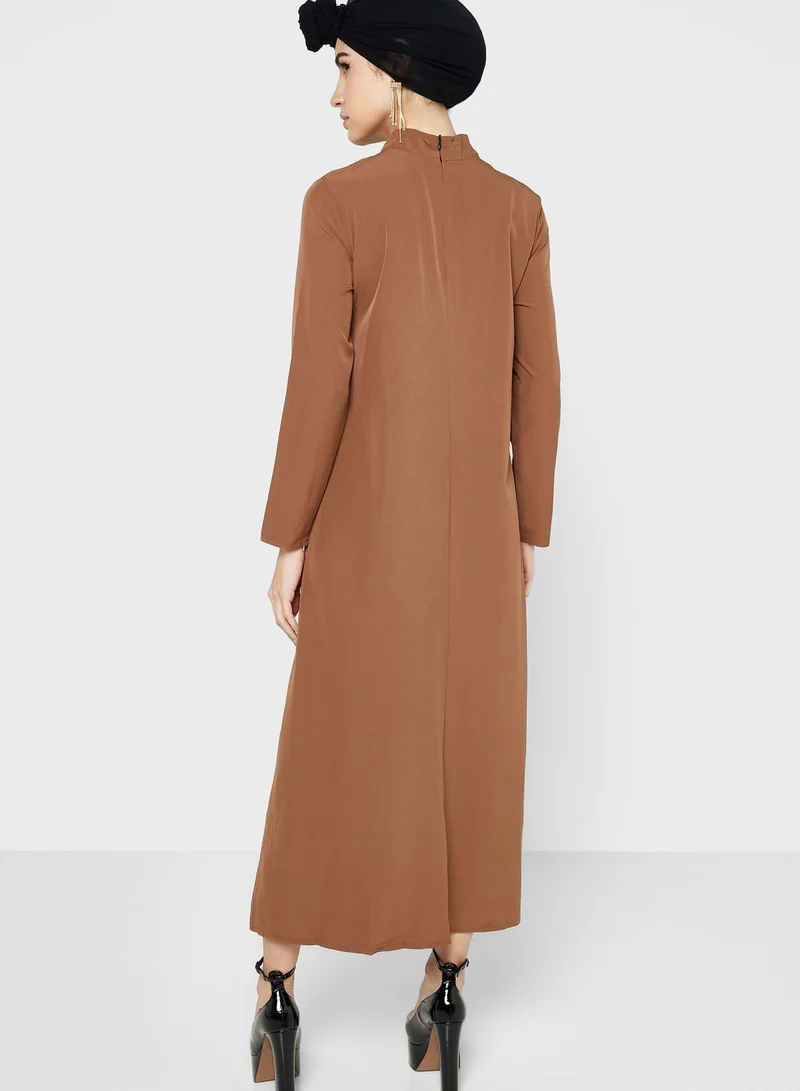 Khizana Ruffle Detail Dress
