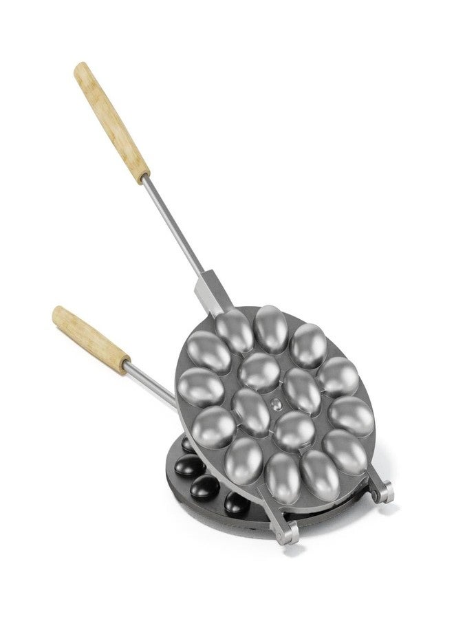 BIOL Heavy Duty Oreshki Oreshnitsa 16 Nuts with Non-Stick Coating - Cookie Mold Oreshek Cake - Metal Mold Form for Sweet Russian Nuts - Image 4