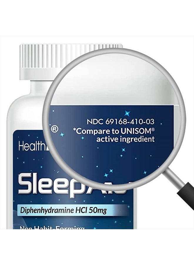 HealthA2Z Sleep Aid, Diphenhydramine 50mg, 250 Softgels  - Image 2