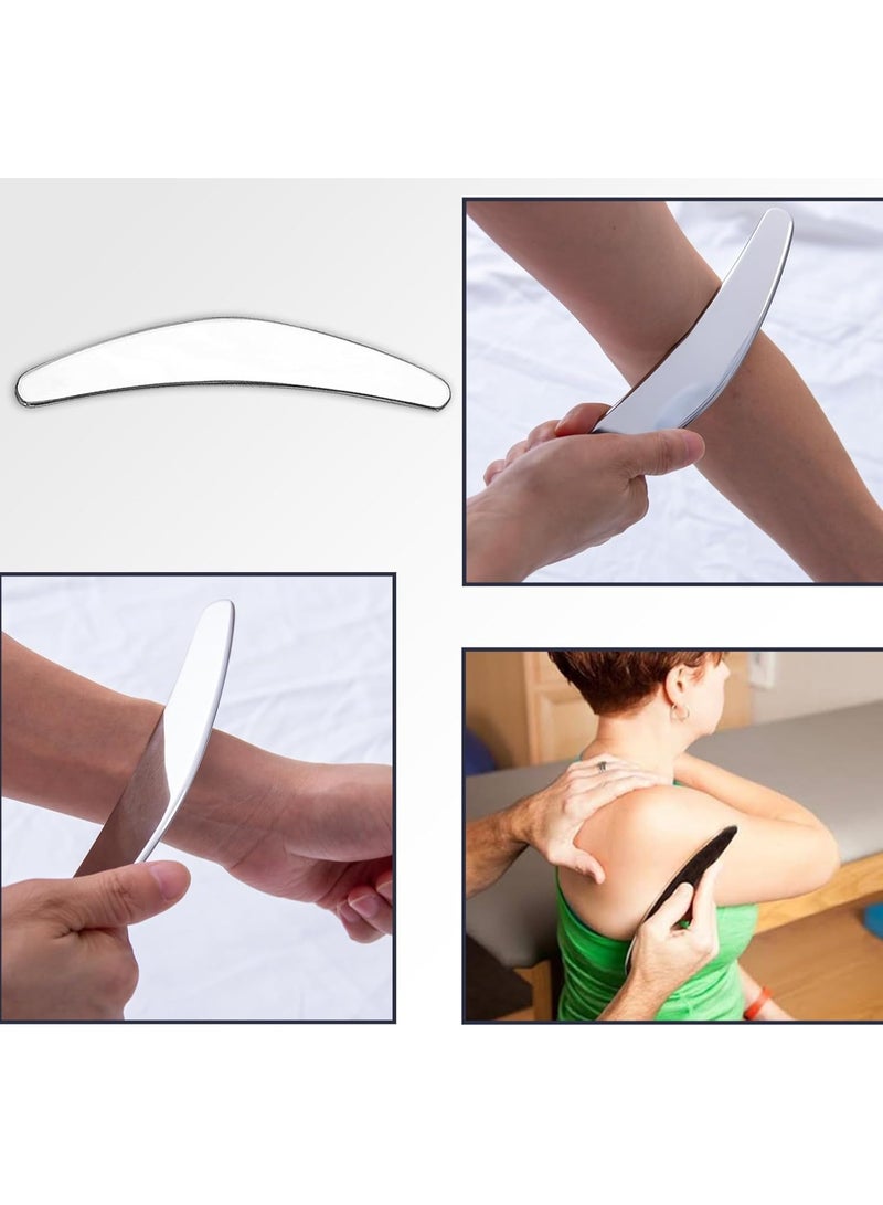 YelaJoy FeelFree Sport 3 in 1 Muscle Scraper Tool-Gua Sha Scraping Tool Physical Therapy Massage Tool-Soft Tissue Mobilization for Back, Legs, Arm (A+D+S) - Image 5