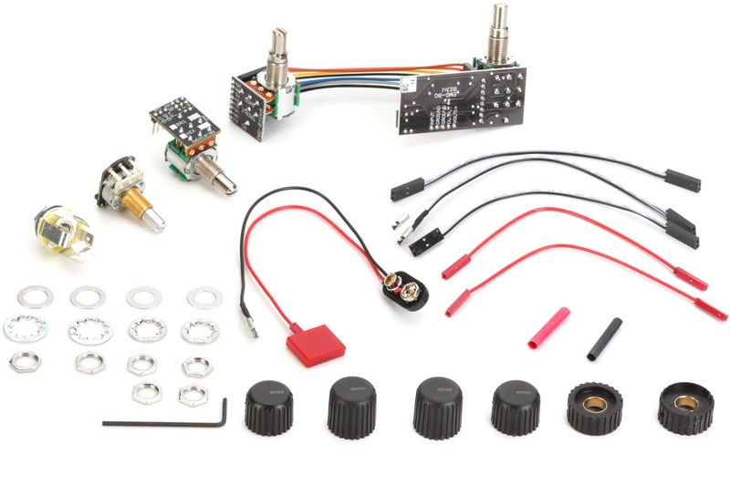 EMG BQC 4-knob Active Bass Preamp System - Image 3
