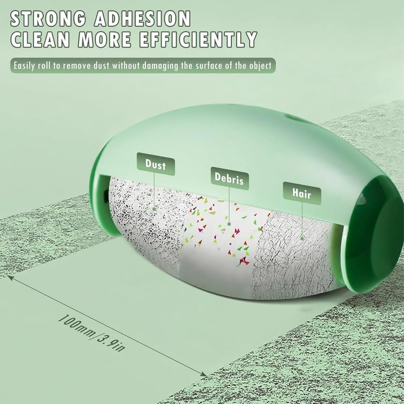 Stadash Reusable Sticky Lint Roller Ball - Mini Travel Size Lint Remover for Clothes & Pet Hair Washable Gel Roller Tool for Dust, Debris, Hair Removal Compact Portable Handheld Roller - Image 2