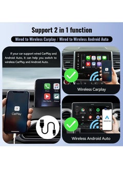 Xuda XUDA NEW Wireless CarPlay Android Auto Wireless Adapter Smart Mini Box Plug And Play WiFi Fast Connect Universal  - Image 4
