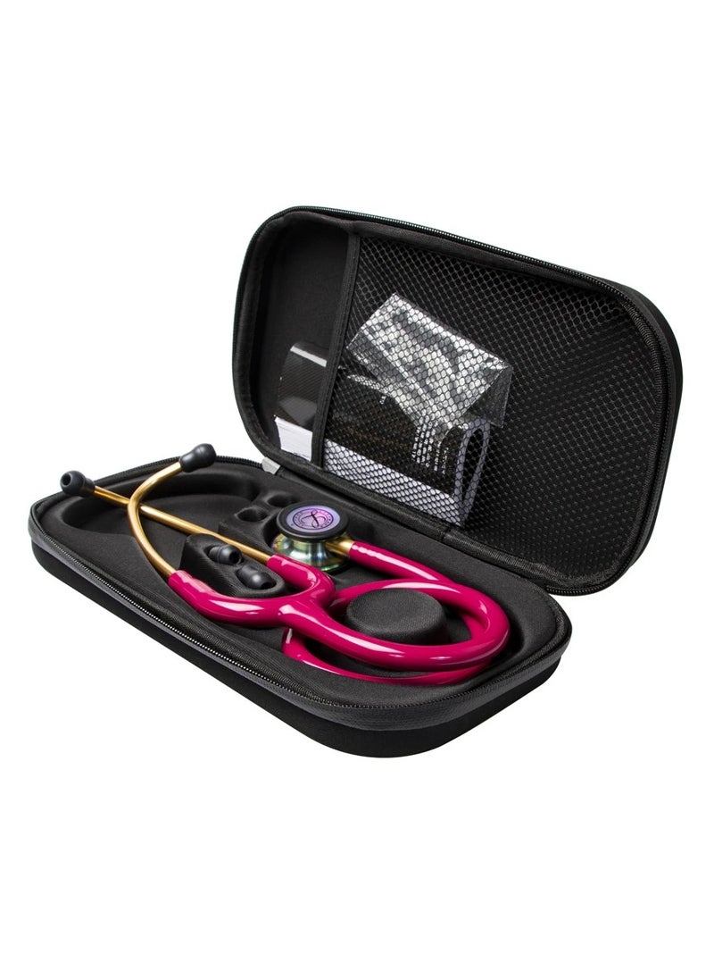 ليتمان - حافظة سماعة الطبيب للسماعات الطبية الأخرى و3M Littmann Classic III، خفيفة الوزن II S.E، MDF Acoustica Deluxe سماعة الطبيب غرفة إضافية لمقص الضمادات الطبية للممرضات والمعدات الطبية. - Image 1