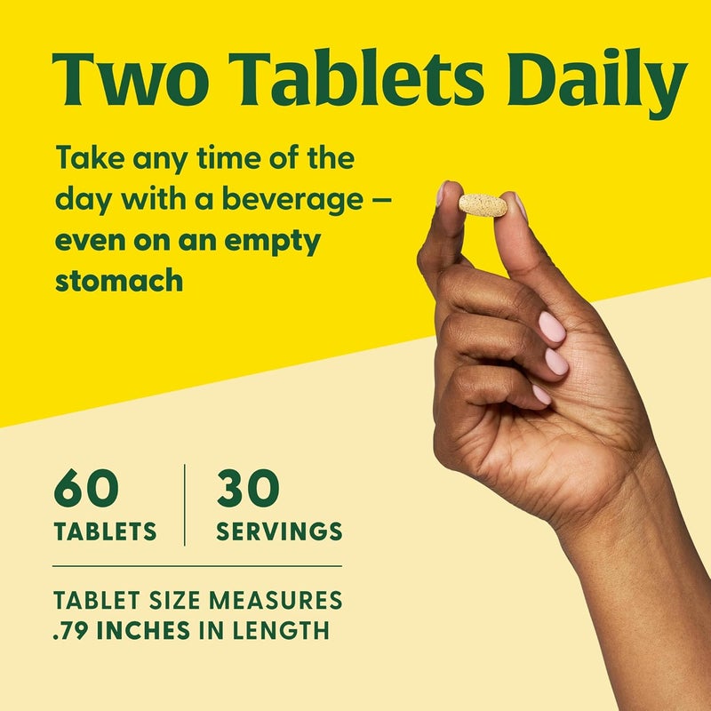 MegaFood Womens 40 Advanced Multivitamin for Women  Dr Formulated  Vitamin B Vitamin D3 Vitamin K2  Choline  Energy Metabolism Brain Health  Bone Health  Vegetarian  60 Tabs 30 servings - Image 5