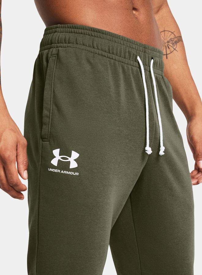 UNDER ARMOUR Rival Logo Print Terry Jogger  - Image 3
