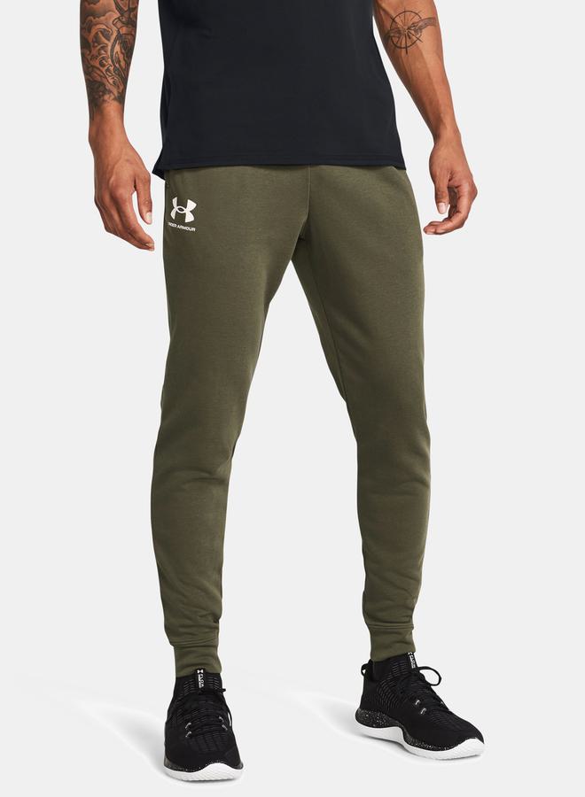 UNDER ARMOUR Rival Logo Print Terry Jogger  - Image 1