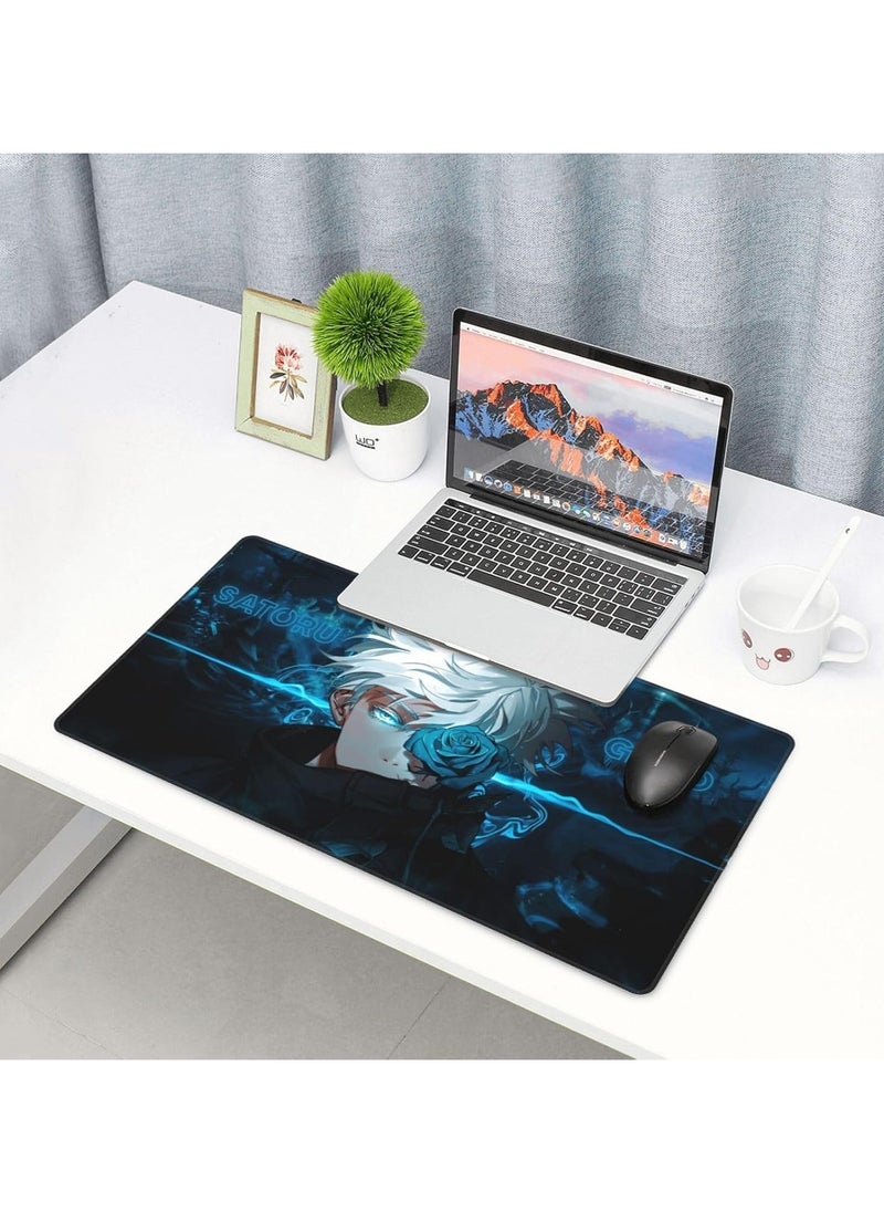 General - Mouse Pads, Custom Anime Mouse Pads, Non-Slip Gaming Mouse Pads, Desk Pads with Rubber Stitched Edges for Office, Home & Gamers (80×30) - Image 1