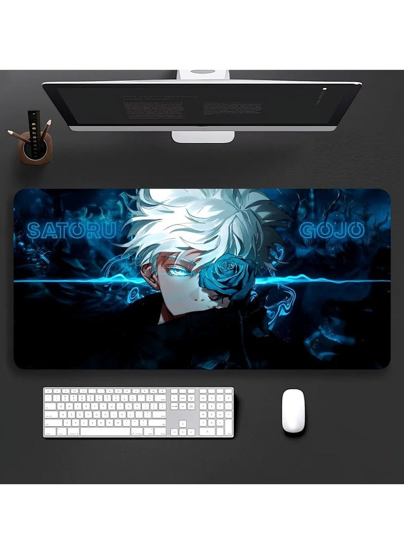 General - Mouse Pads, Custom Anime Mouse Pads, Non-Slip Gaming Mouse Pads, Desk Pads with Rubber Stitched Edges for Office, Home & Gamers (80×30) - Image 1