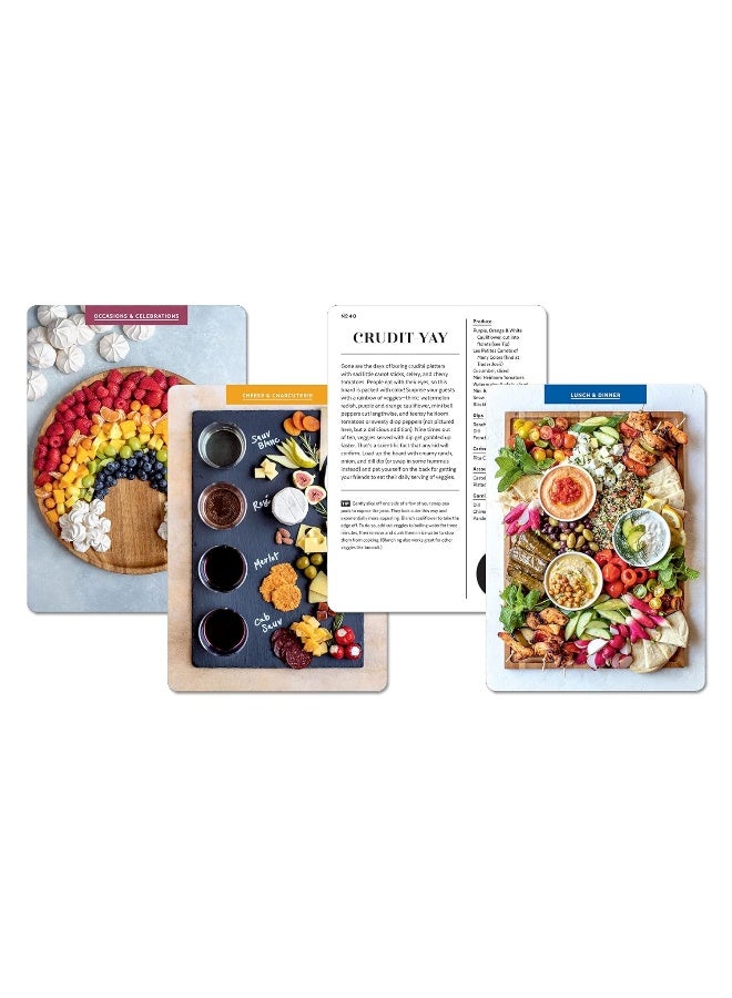 لوحة الجبن: 50 بطاقة لتنسيق الأطباق، مالح وحلو - Image 4