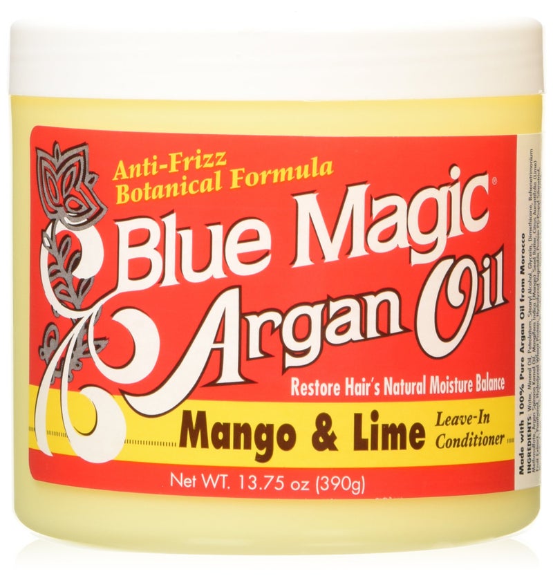 Blue Magic Argan Oil Mango/Lime Leave In Conditioner, 13.75 Ounce for 1 PACK. - Image 1