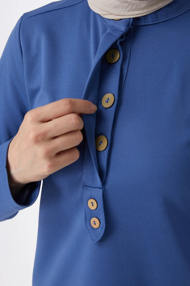 Tofisa 13015-INDIGO Tunic