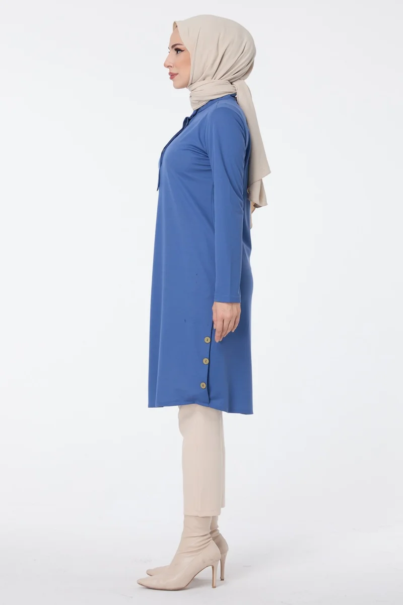 Tofisa 13015-INDIGO Tunic