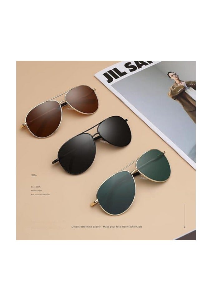 Polarized Aviator Sunglasses for Men Women, Driving Mens Sun Glasses with UV Protection for Fishing Golf - Image 5