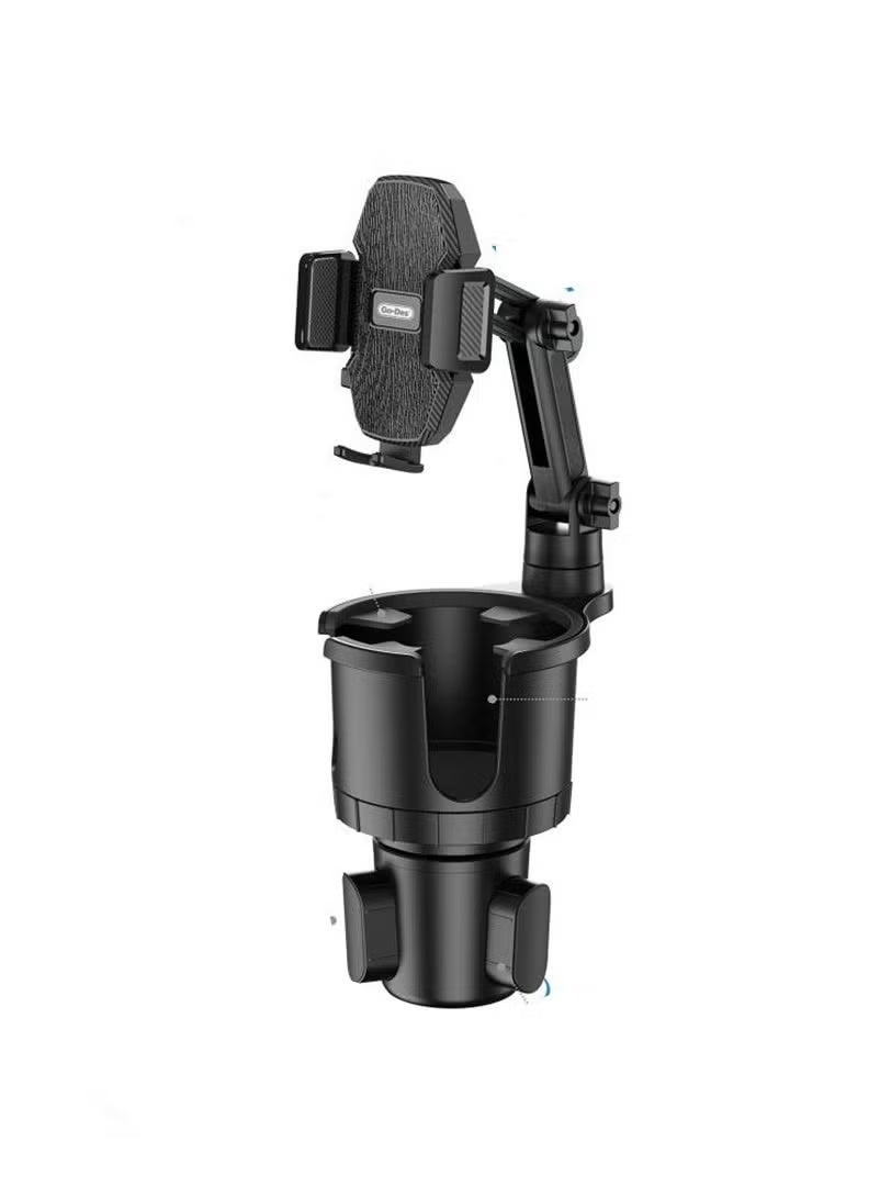 جو-ديز حامل أكواب السيارة HD566 متعدد الوظائف وقابل للتعديل ويوفر المساحة - Image 1