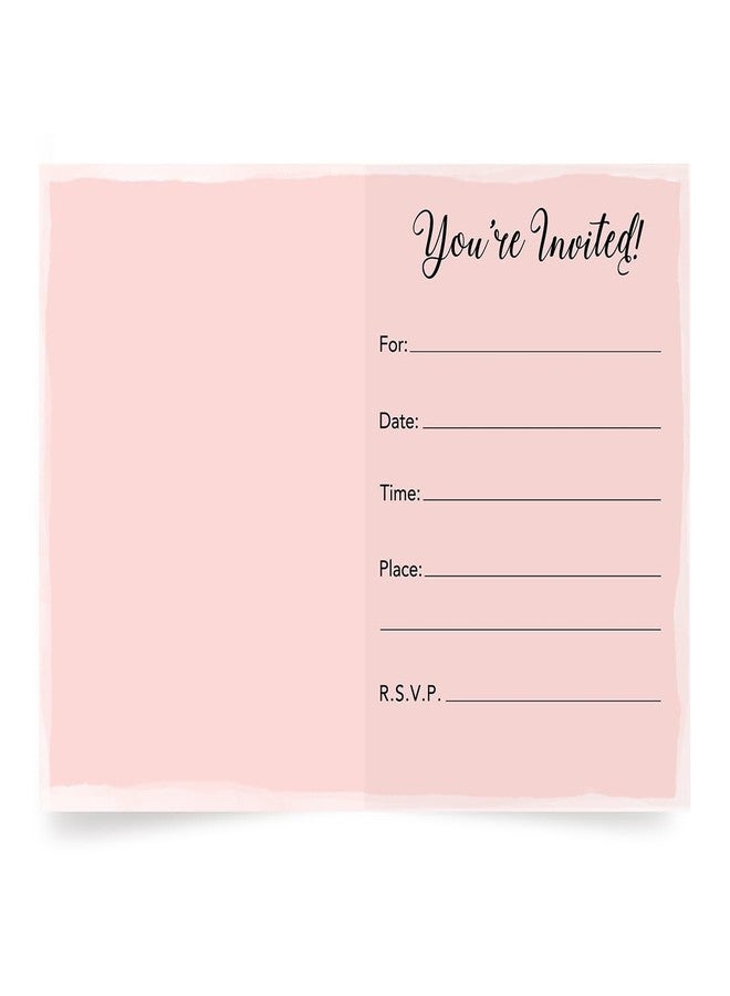 Designer Greetings Sweet 16 Invitations, Pretty in Pink (24 Cards with White Envelopes) - Image 2