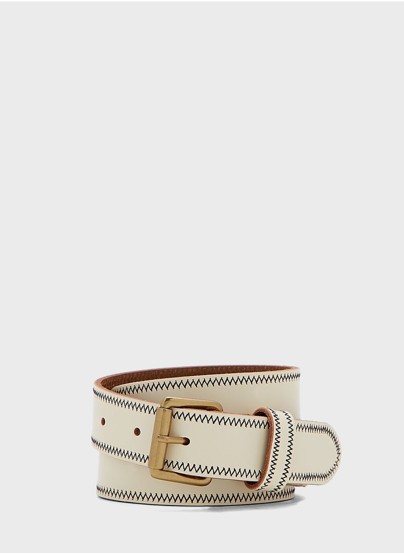 American Eagle - Stitch None Allocated Hole Belt - Image 1