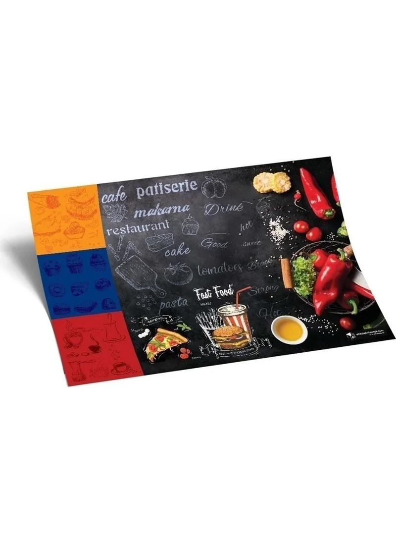 Ambalaj Pazarı Packaging Market Placemat Fast Food 30X43 cm - 200 PIECES