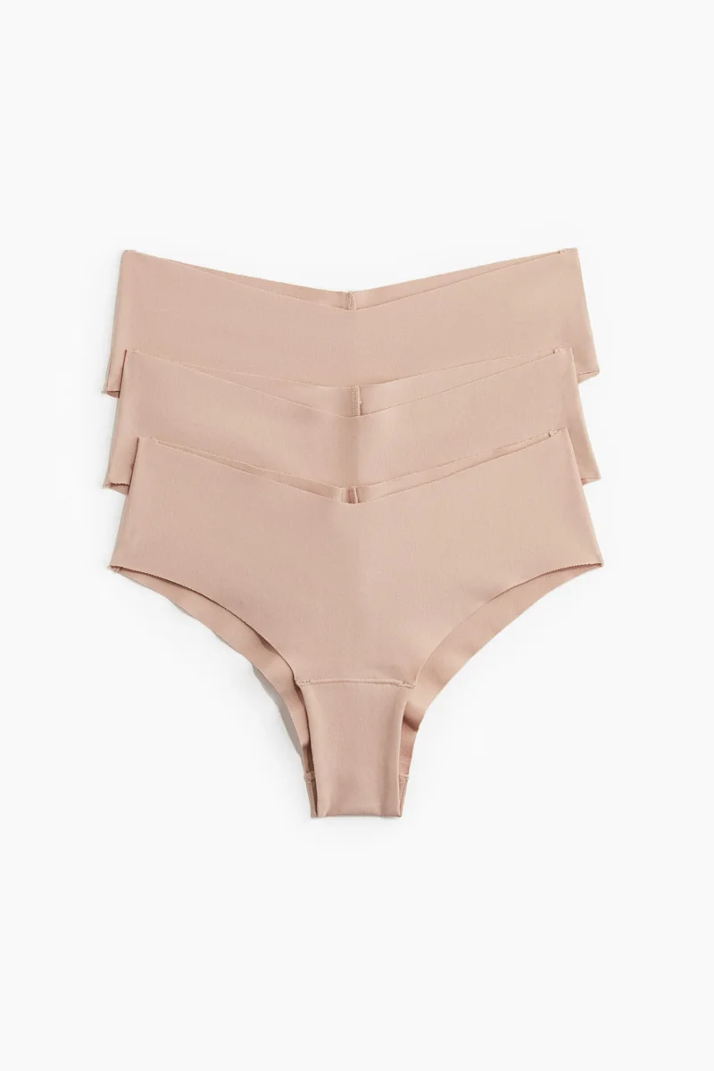 H&M 3-pack invisible hipster briefs
