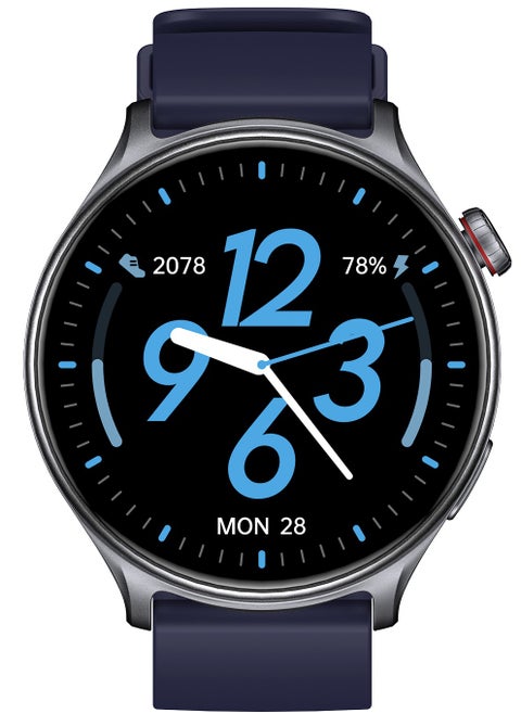 GTR2 Men's Smartwatch, Always On Display Bluetooth Call Waterproof Fitness Watch, Compatible with Android iOS Midnight Blue