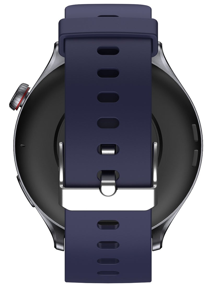 Bastec - GTR2 Men's Smartwatch, Always On Display Bluetooth Call Waterproof Fitness Watch, Compatible with Android iOS Midnight Blue - Image 1