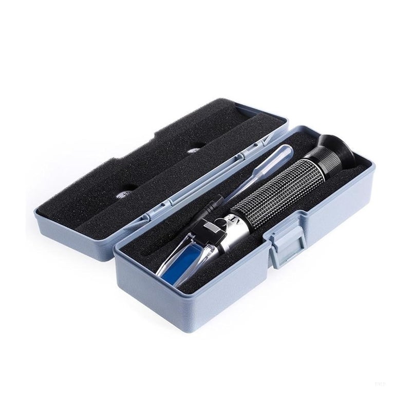 Refractometer， Refractometer, Salinity Meter Water Reader Marine 0~100% Salt Aquarium Test Tester,for Honey, Molasses - Image 4