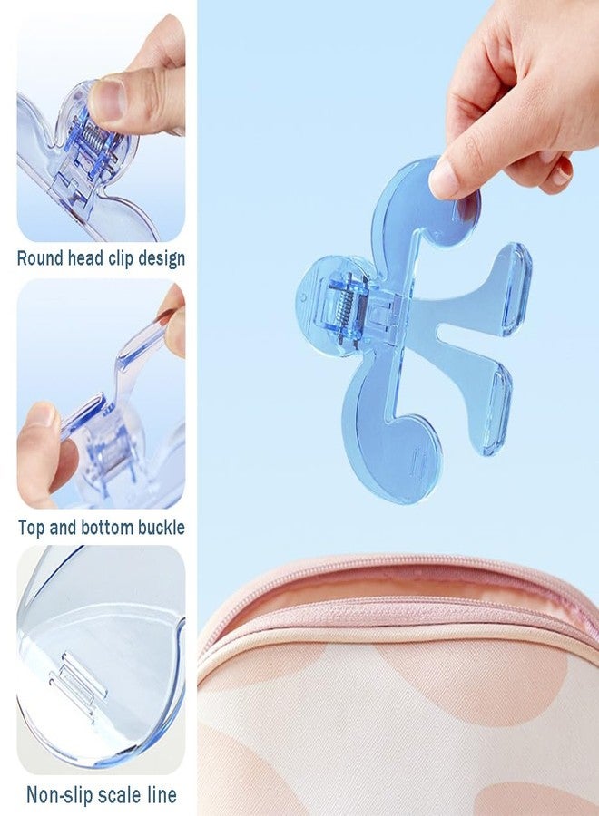 Ouliget Book Page Holders,Book Clip for Reading,Transparent Bookmark to Hold Book Open with 12° Support Rack,Convenient Teaching and Fixing Manuscripts,2 Pieces - Image 4