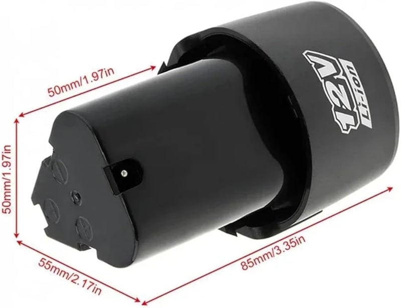 1500mAh 12V Lithium Ion Rechargeable Battery for Electric Screwdriver Drill Power Tools - Image 5