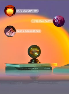 WinHolder 16 Colors Portable Modern Style Antique Designed Sunset Projection Light Lamp Multicolour  - Image 3