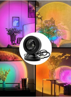 WinHolder 16 Colors Portable Modern Style Antique Designed Sunset Projection Light Lamp Multicolour  - Image 5
