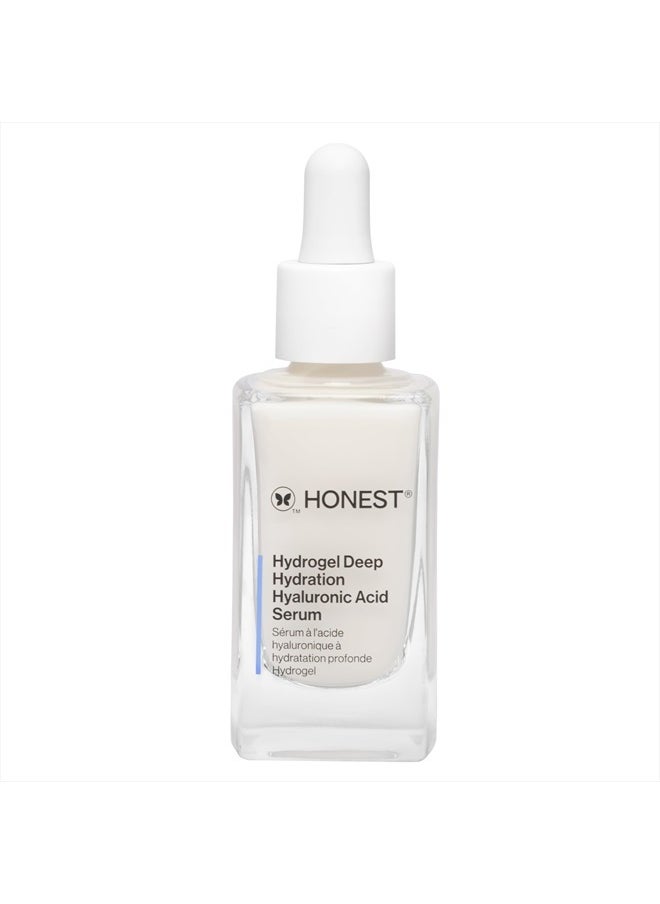 Honest Beauty Stay Hydrated Hyaluronic Acid + NMF Serum | Moisturizes + Reduces Fine Lines | 3 Types of Hyaluronic Acid, NMF, Kiwi Seed Oil | EWG Verified, Vegan + Cruelty Free | 1 fl oz  - Image 1