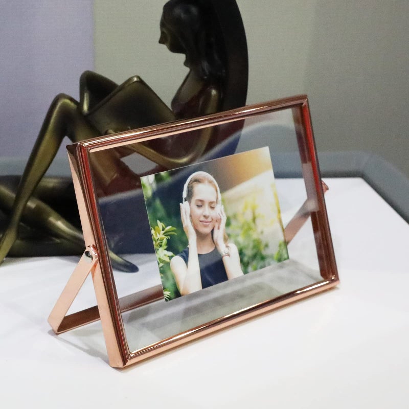 أهاجو Ahago Rose Gold Floating Framing (4 "" "x6" "أفقي) للصورة 3x5 2x3 - Image 5