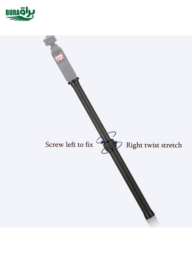 BURAQ - Dual-purpose Tie-in  Extension Rod Stabilizer Dedicated Selfie Extension Rod for Feiyu G5 / SPG / WG2 Gimbal, DJI Osmo Pocket / Pocket 2 - Image 1