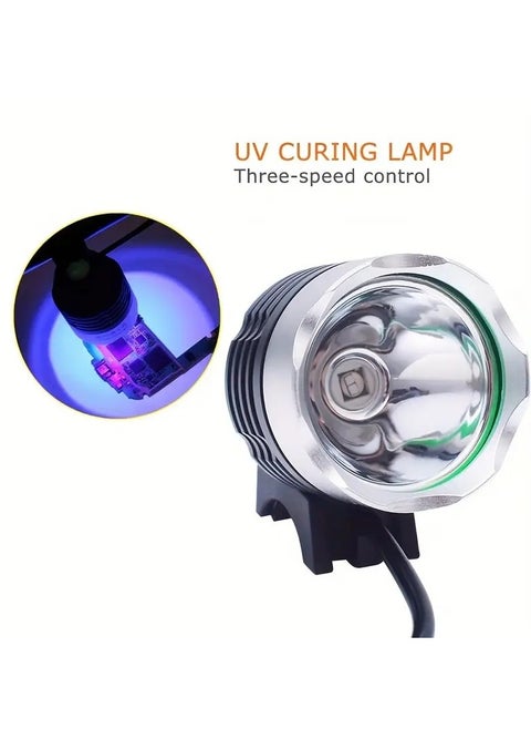 Portable USB-Powered UV Glue Curing Lamp – Green Oil Heating Light, 10-Second Fast Curing, No Battery Needed, for Smartphone & Electronics Repairs