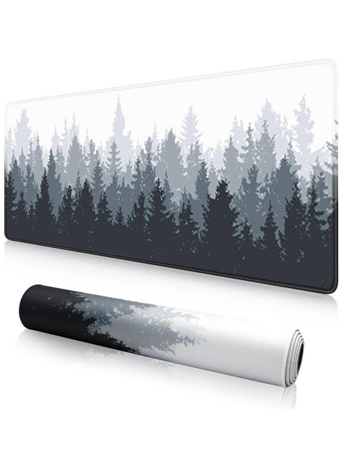 Large Mouse Pad Extended Mouse Pad Non-Slip Rubber Base Gaming Mouse pad Office Desk Mat Desk Pad Smooth Cloth Surface Keyboard Mouse Pads