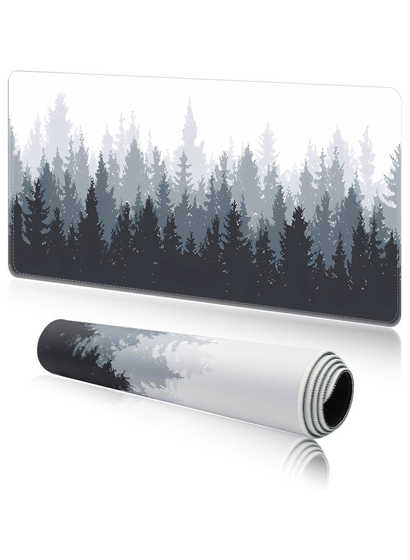 Sumkyle Large Mouse Pad Extended Mouse Pad Non-Slip Rubber Base Gaming Mouse pad Office Desk Mat Desk Pad Smooth Cloth Surface Keyboard Mouse Pads - Image 5