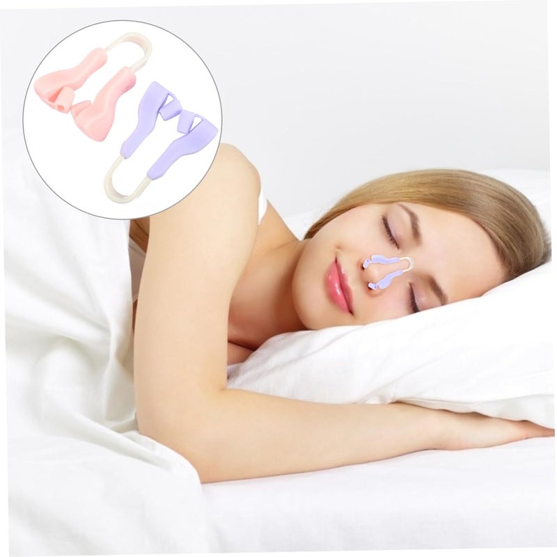 Didiseaon 2pcs Nose Clip Nose Slimming Device for Glasses Beauty Tool for Reading Tv Sleep - Image 2