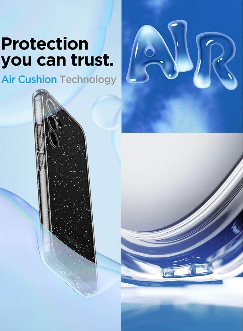 Spigen Liquid Crystal Glitter for Samsung Galaxy A54 5G Case Cover - Crystal Quartz - Image 3