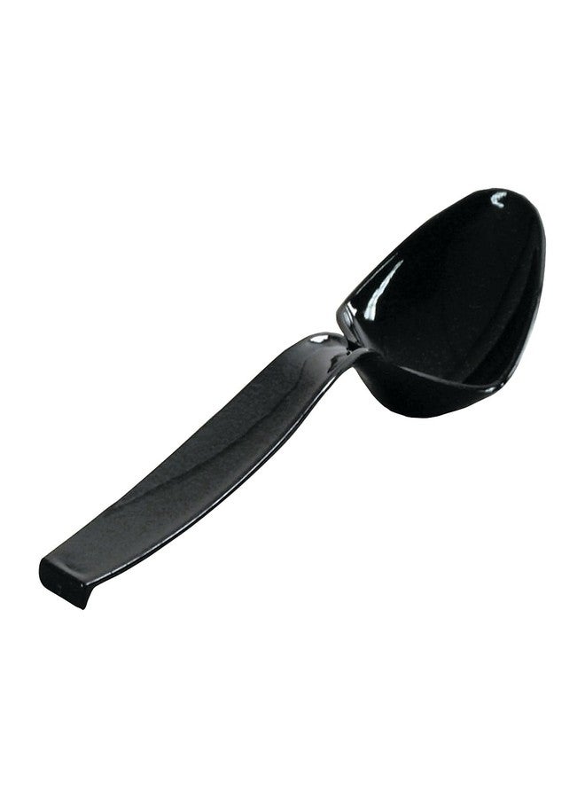 WNA A7SPBL Plastic Spoons, 9 Inches, Black (Case of 144) - Image 1