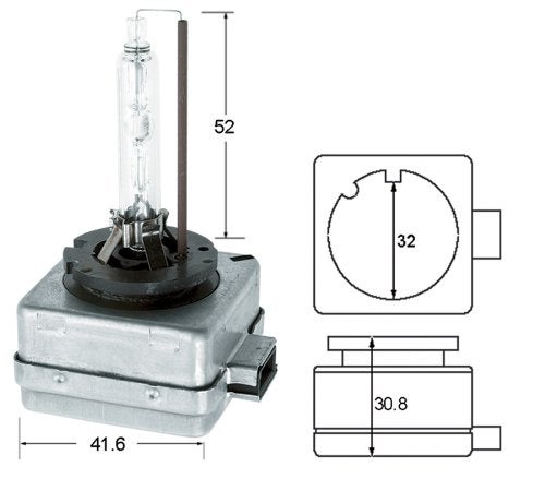HELLA مصباح هلا H83074001 هيد كابسولة D1S 12V 35W - Image 2