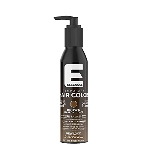 E Elegance Elegance SemiPermanent Hair Color 405 Oz 120ml Temporary Hair Color for Beard and Hair Peroxide and Amonia Free Up to 48hrs of Coverage