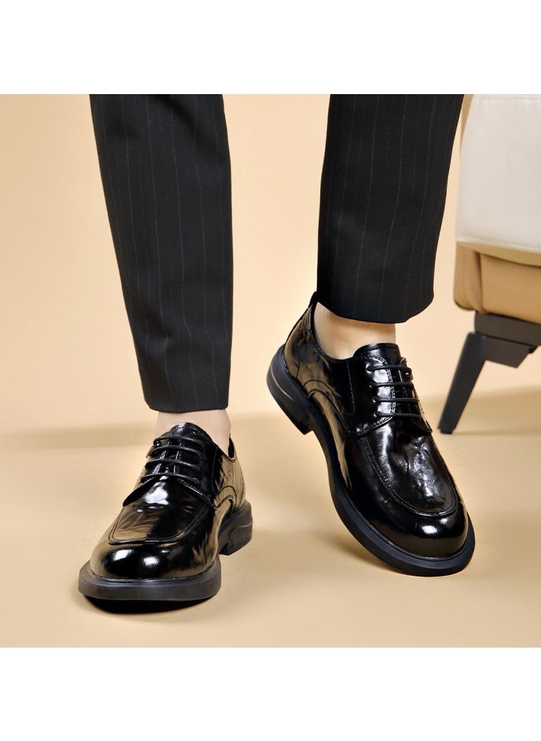 KUYING New Men's Business Leather Shoes  - Image 4