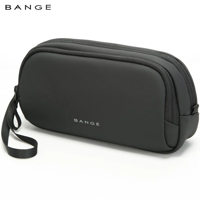 بانجي حقيبة تنظيم Bange Unisex Polyester Light Waterproof Digital USB Cable Storage Hand Bag, Electronics Travel Bag Organizer for Cable Case - Image 2