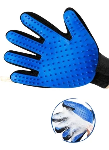 Toptan Bulurum I Find Wholesale Pet Hair Collection Gloves Blue